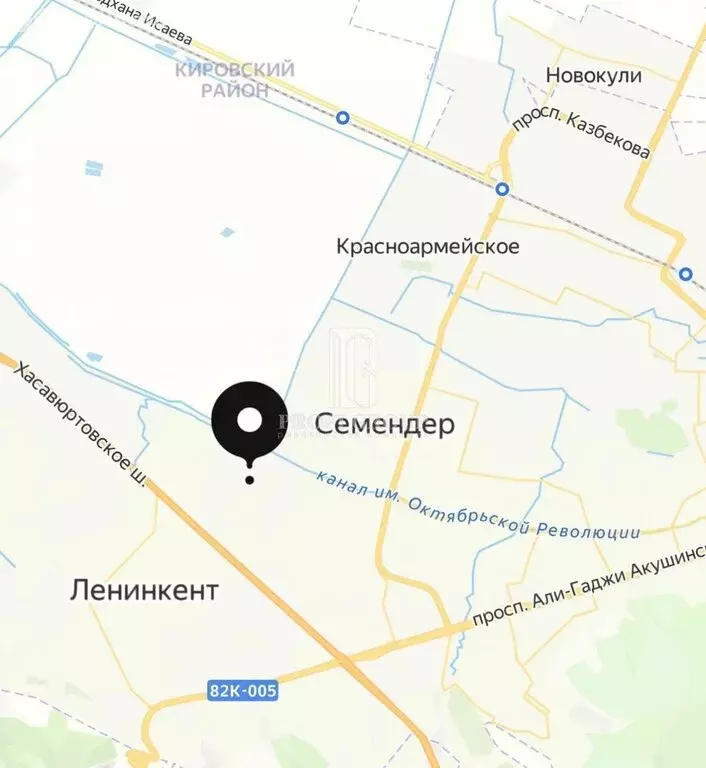 Участок в посёлок городского типа Семендер, тупик Гоголя (4.5 м) - Фото 2