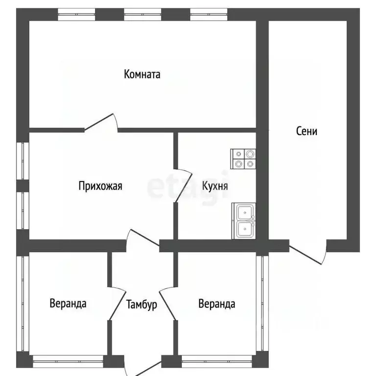 Дом в Тюменская область, Тобольский муниципальный округ, д. Полуянова ... - Фото 2