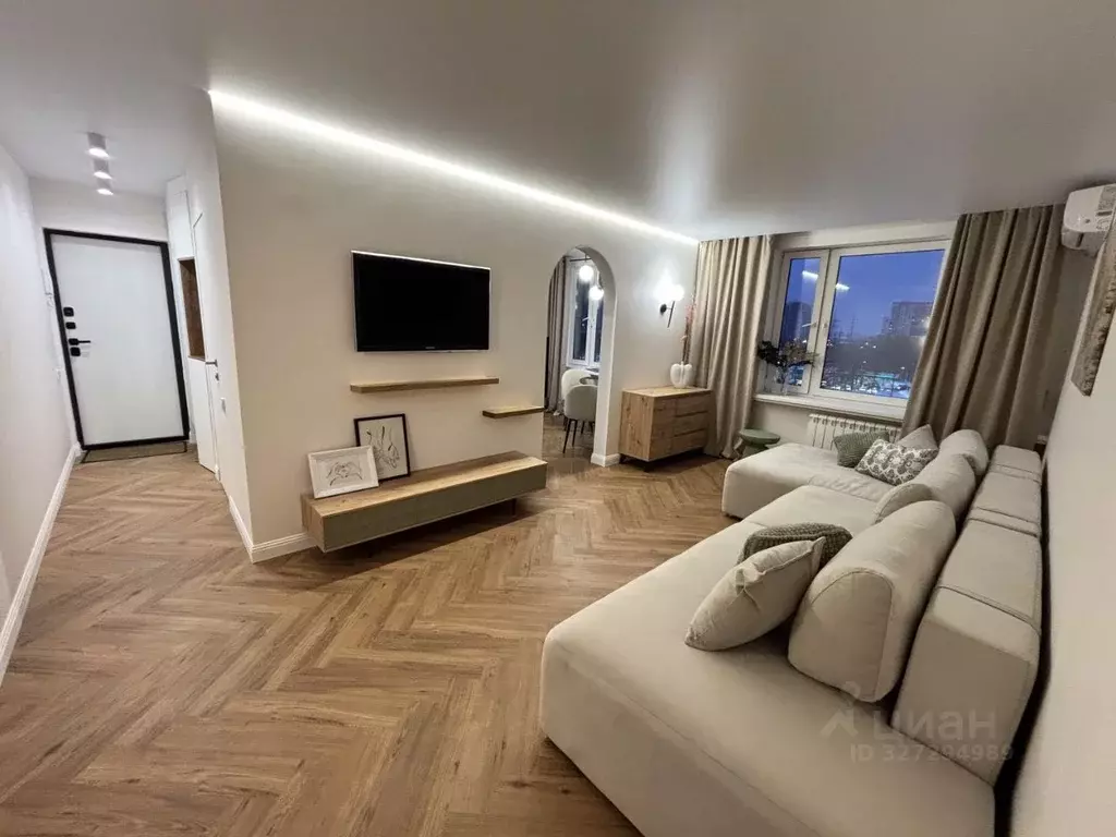 3-к кв. Москва Славянский бул., 13К1 (65.0 м) - Фото 1