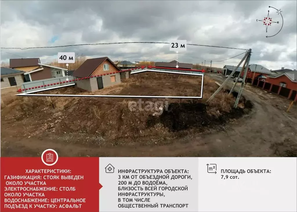 Участок в Тюменская область, Тюмень Энтузиастов мкр, ул. Рябиновая, ... - Фото 0