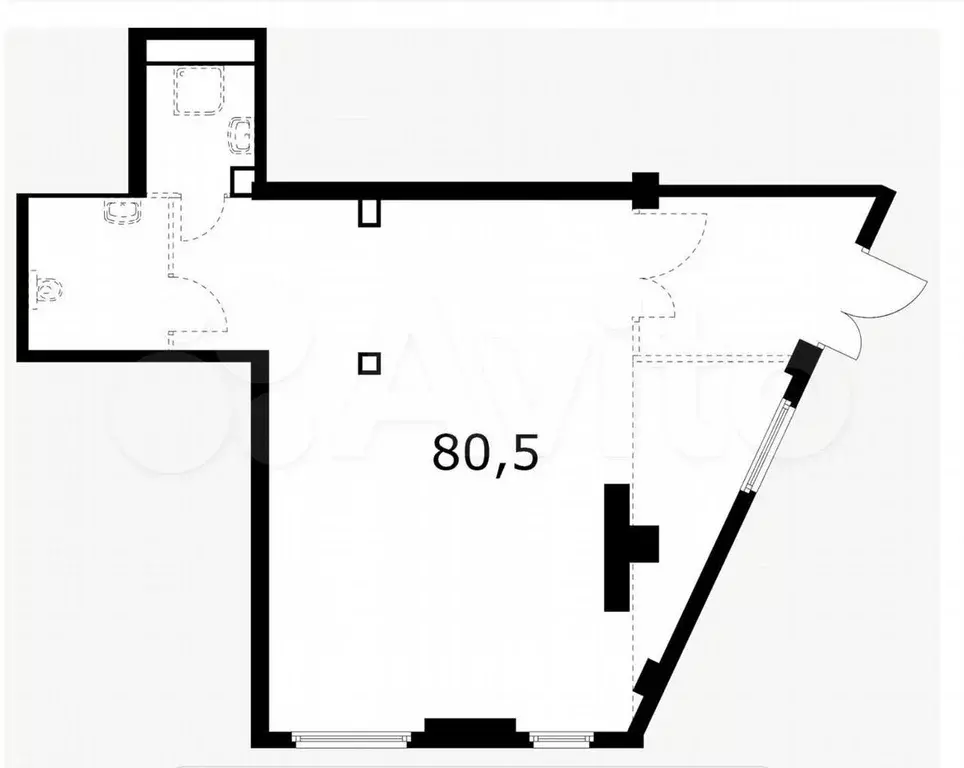 Свободного назначения, 80.5 м - Фото 1