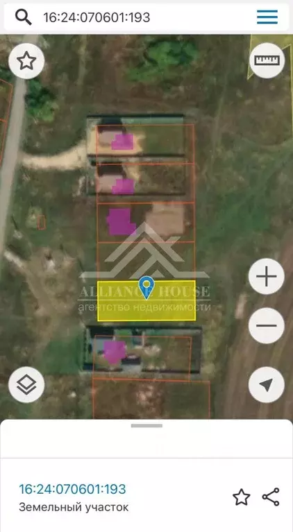 Участок в Татарстан, Лаишевский район, Егорьевское с/пос, д. Пальцовка ... - Фото 2