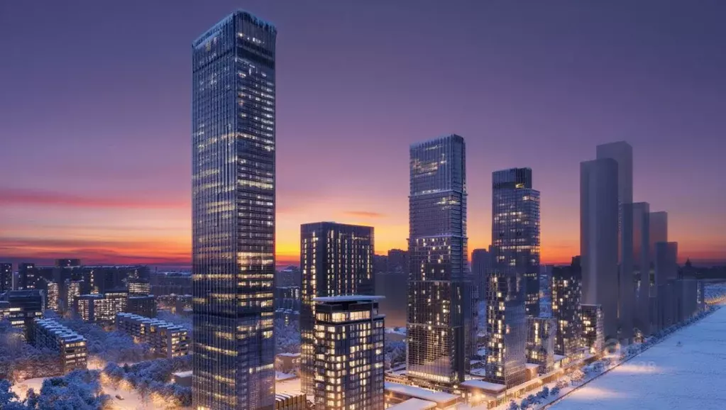 2-к кв. Москва Северный порт жилой комплекс (78.0 м) - Фото 2