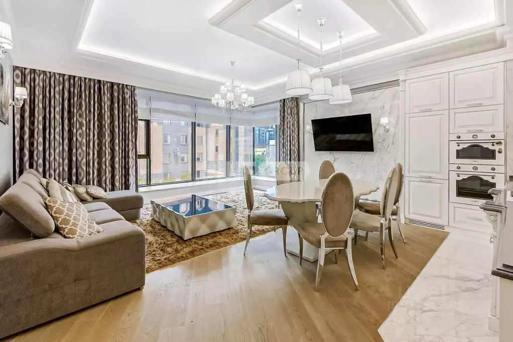 3-к кв. Москва 2-я Звенигородская ул., 11 (97.0 м) - Фото 1