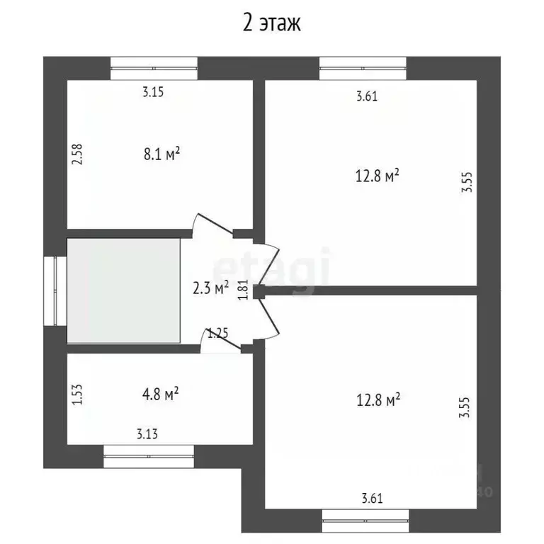 Дом в Тюменская область, Тюменский район, Березка-4 садовое ... - Фото 2