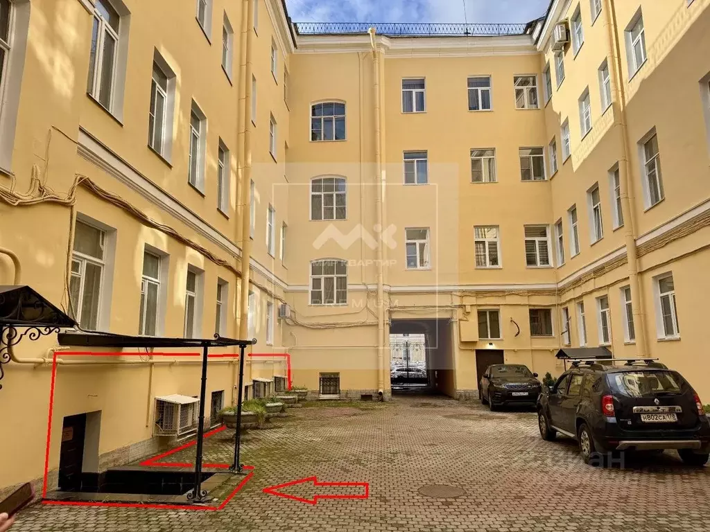Помещение свободного назначения в Санкт-Петербург наб. Реки Мойки, 28 ... - Фото 1