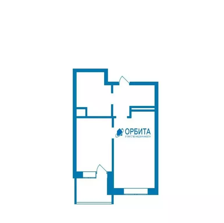 1-комнатная квартира: Тюмень, улица Червишевский Тракт, 47к4 (32.9 м) - Фото 1