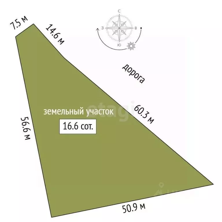 Участок в Ярославская область, Некрасовский муниципальный округ, с. ... - Фото 2