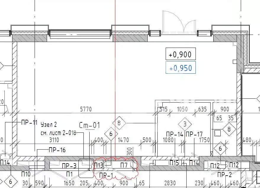 Помещение свободного назначения в Москва Вейв жилой комплекс, 2 (43 м) - Фото 2