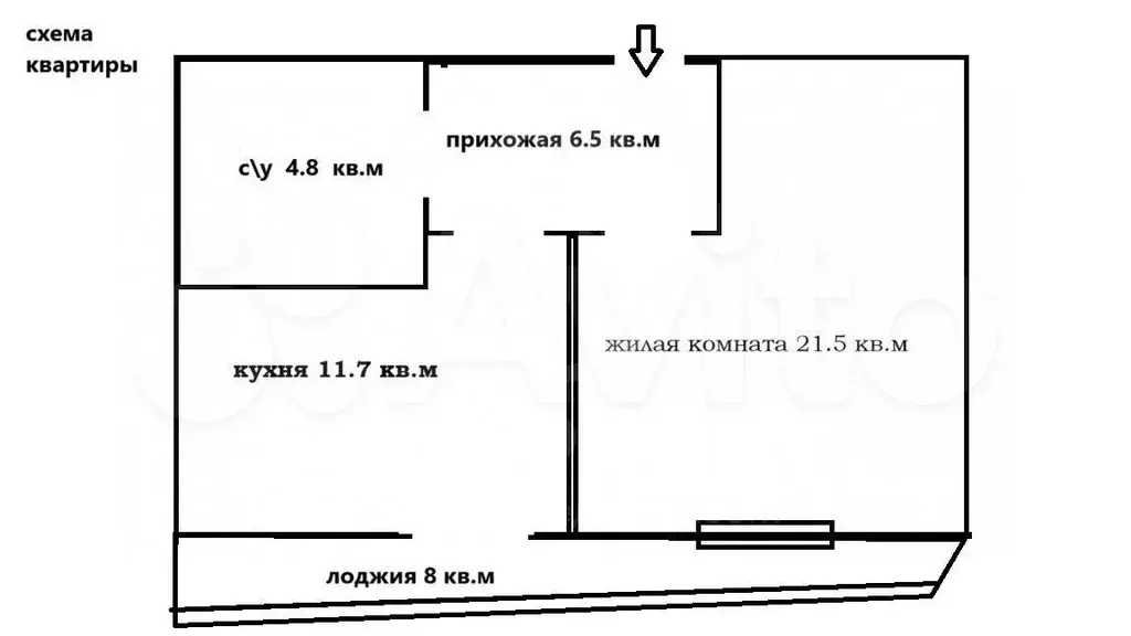 1-к. квартира, 52,5 м, 10/10 эт. - Фото 0