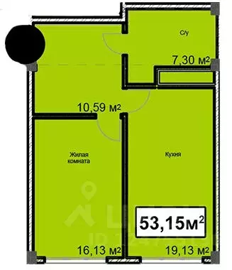 1-к кв. Ставропольский край, Ессентуки ул. Благодатная, 24 (53.15 м) - Фото 0