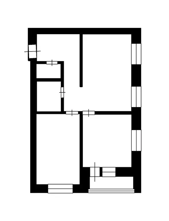 2-комнатная квартира: Альметьевск, улица Татарстан, 1 (66 м) - Фото 0