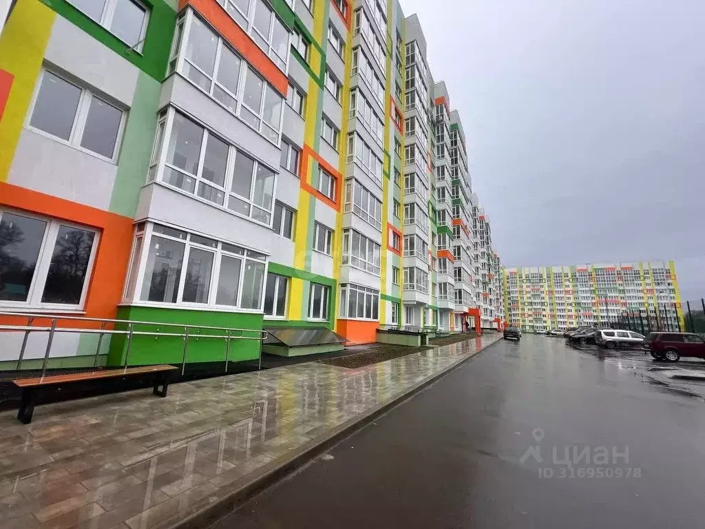 1-к кв. Курская область, Курск ул. Энгельса, 158к1 (37.4 м) - Фото 0