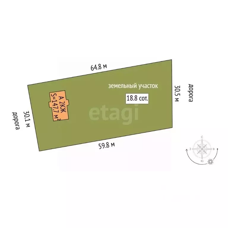 Дом в Тюменская область, Тюменский муниципальный округ, д. Решетникова ... - Фото 1