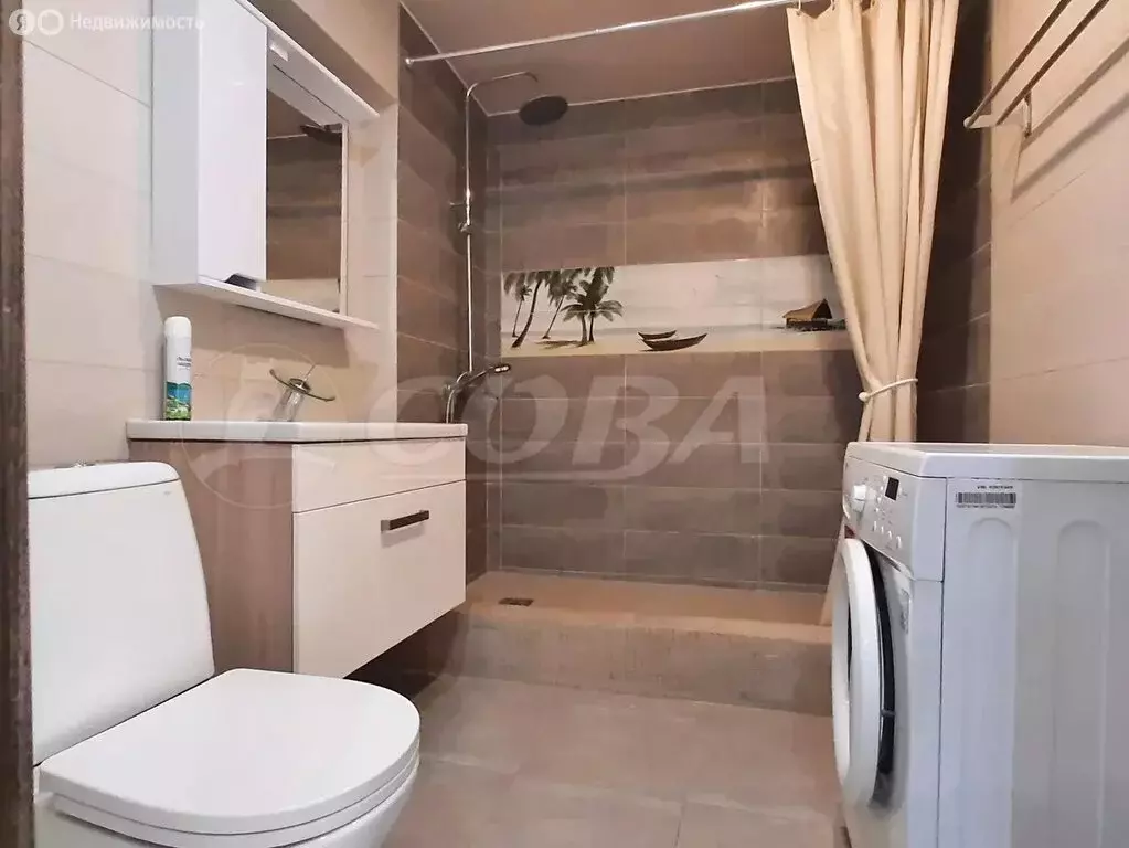 1-комнатная квартира: Тюмень, улица Малыгина, 58 (68.2 м) - Фото 1