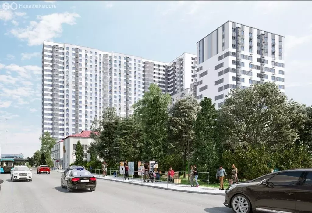 1-комнатная квартира: Люберцы, Инициативная улица, 7В (41 м) - Фото 1