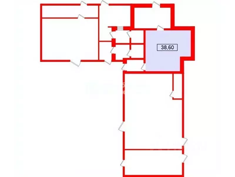 Торговая площадь в Ленинградская область, Гатчина ул. Куприна, 10/18 ... - Фото 2