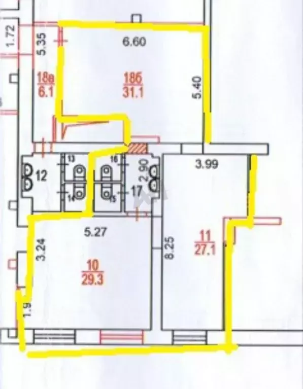 Офис в Москва Павловская ул., 6 (96 м) - Фото 2