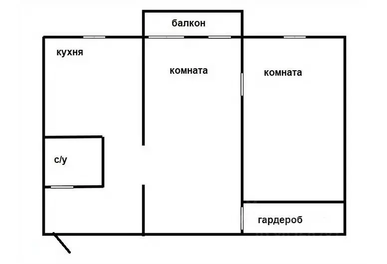 2-к кв. Приморский край, Михайловский муниципальный округ, ... - Фото 1