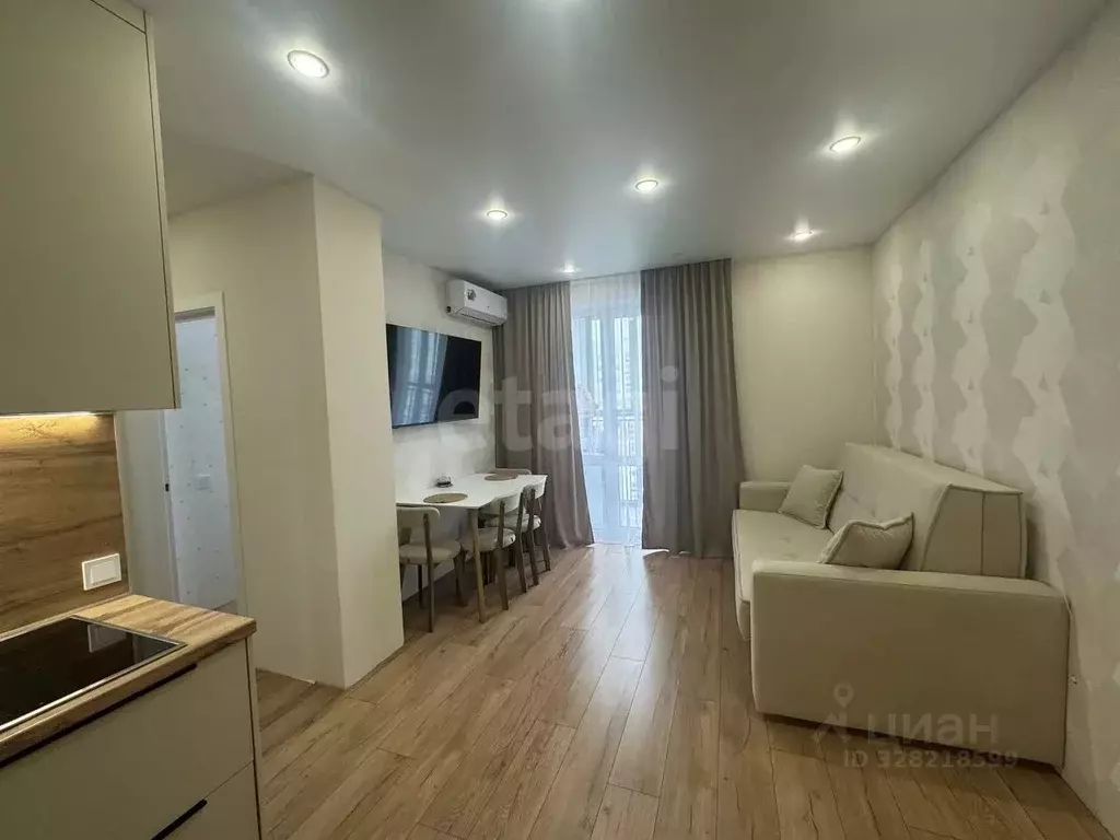 1-к кв. Тюменская область, Тюмень ул. Константина Посьета, 6 (37.9 м) - Фото 1