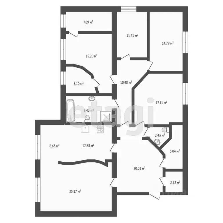 5-к кв. Ярославская область, Ярославль ул. Наумова, 66 (164.0 м) - Фото 2