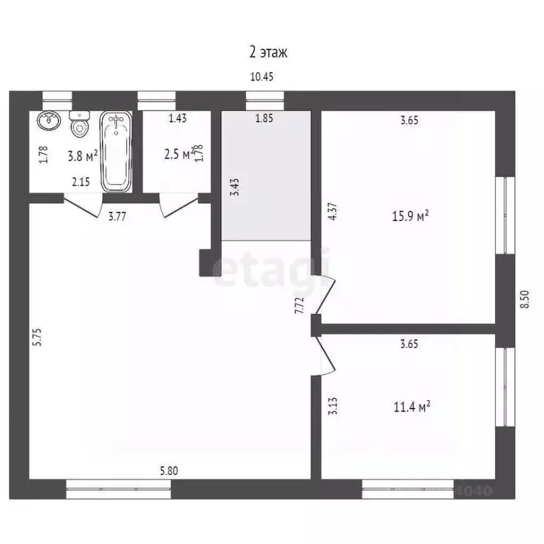 Дом в Крым, Феодосия Геотехник СПК, ул. Клубничная (148 м) - Фото 2