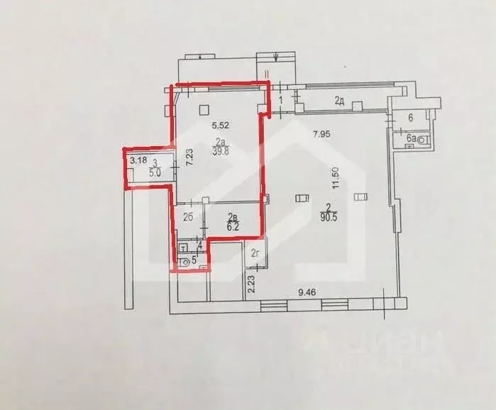 Помещение свободного назначения в Москва Лобненская ул., 4 (61 м) - Фото 2