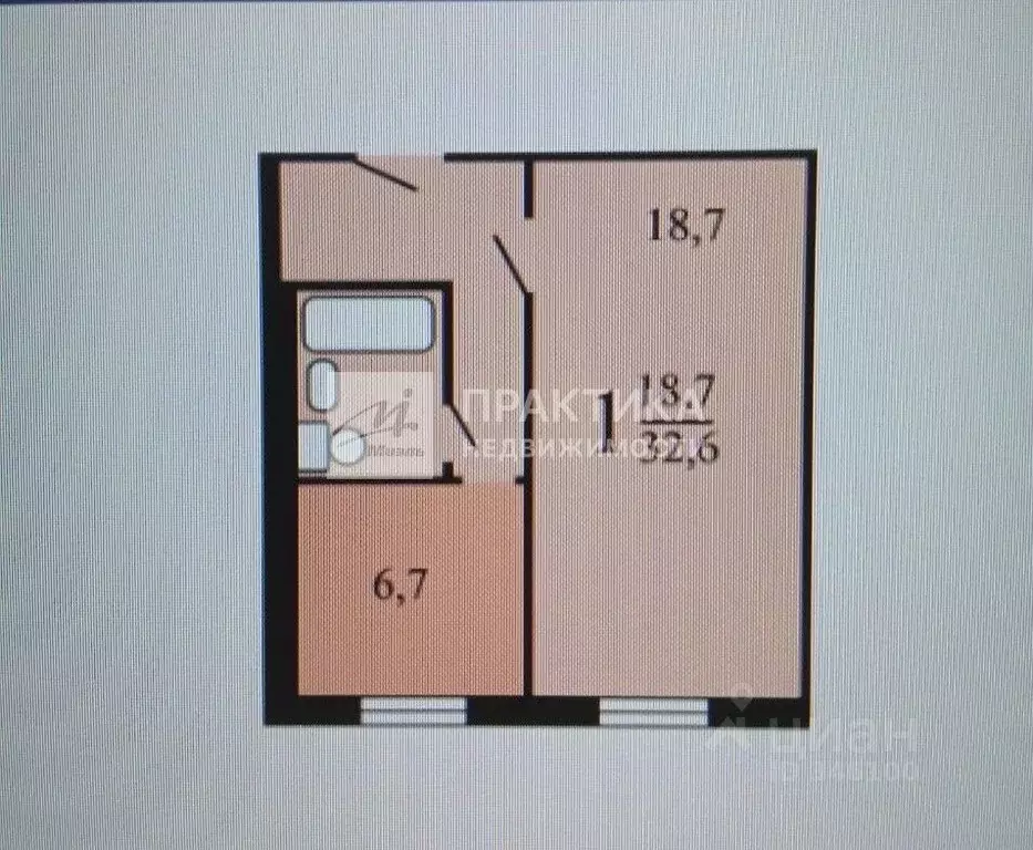 1-к кв. Москва Петрозаводская ул., 28К5 (32.6 м) - Фото 2