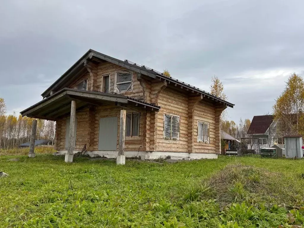Дом в Ленинградская область, Ломоносовский район, Лебяженское ... - Фото 1