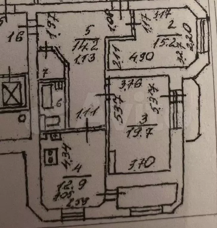 3-к. квартира, 86,5 м, 4/10 эт. - Фото 0