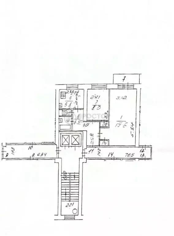 2-к кв. Московская область, Мытищи Яузская аллея, 28 (44.8 м) - Фото 1