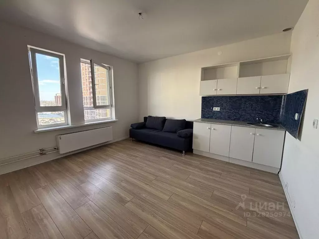 Студия Калужская область, Калуга ул. 65 лет Победы, 15 (25.0 м) - Фото 1