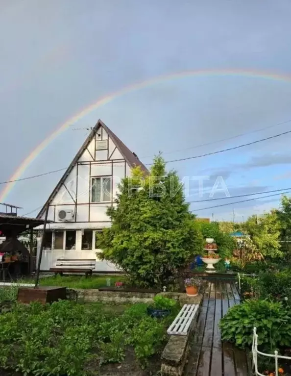 Дом в Тюменская область, Тюмень Дорожник СНТ, ул. Рябиновая, 64 (80 м) - Фото 1
