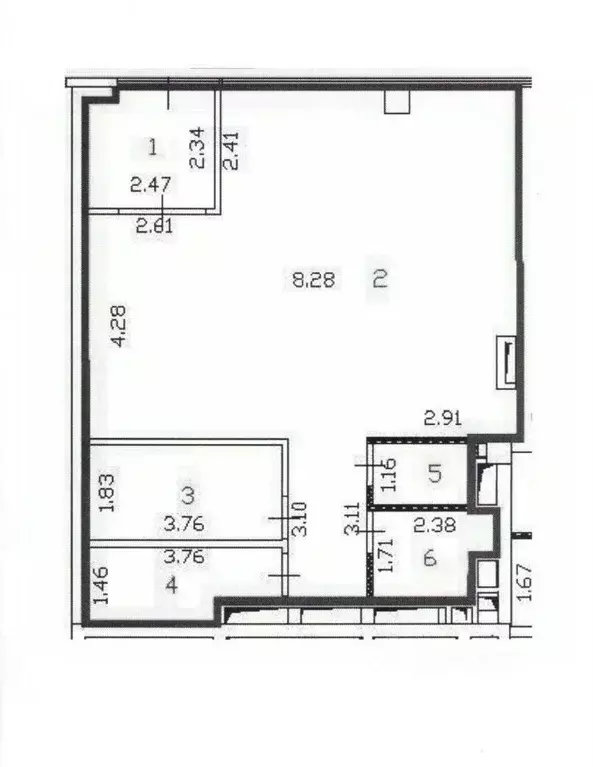 Торговая площадь в Москва ул. Архитектора Щусева, 2к2 (79 м) - Фото 1