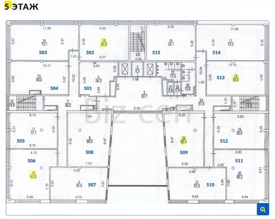 Офис в Москва Бибиревская ул., 8к1 (66 м) - Фото 1