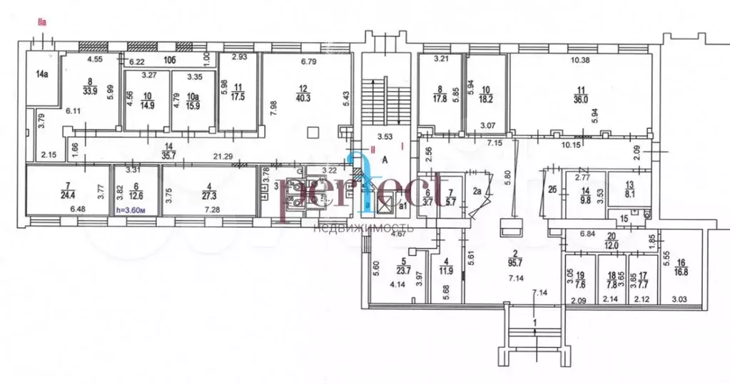 Продажа комнат в бизнес центра на Кржижановского, 29, к.5 - Фото 0