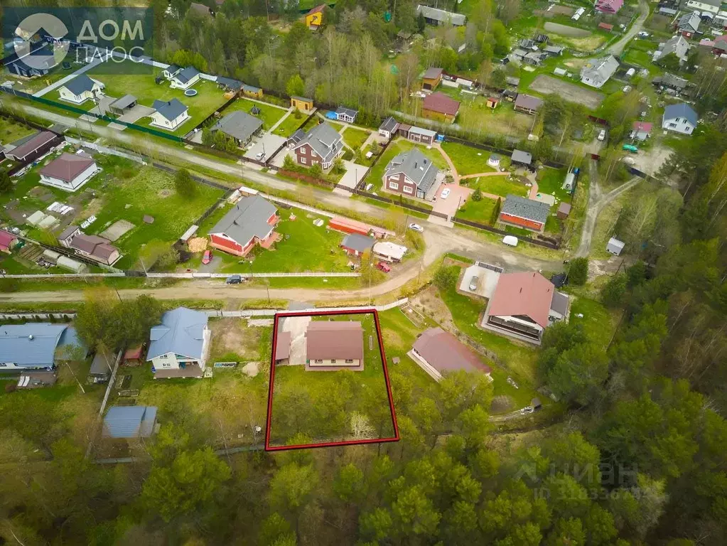 Дом в Карелия, Прионежский район, с. Деревянное ул. Вехручейная, 21 ... - Фото 1