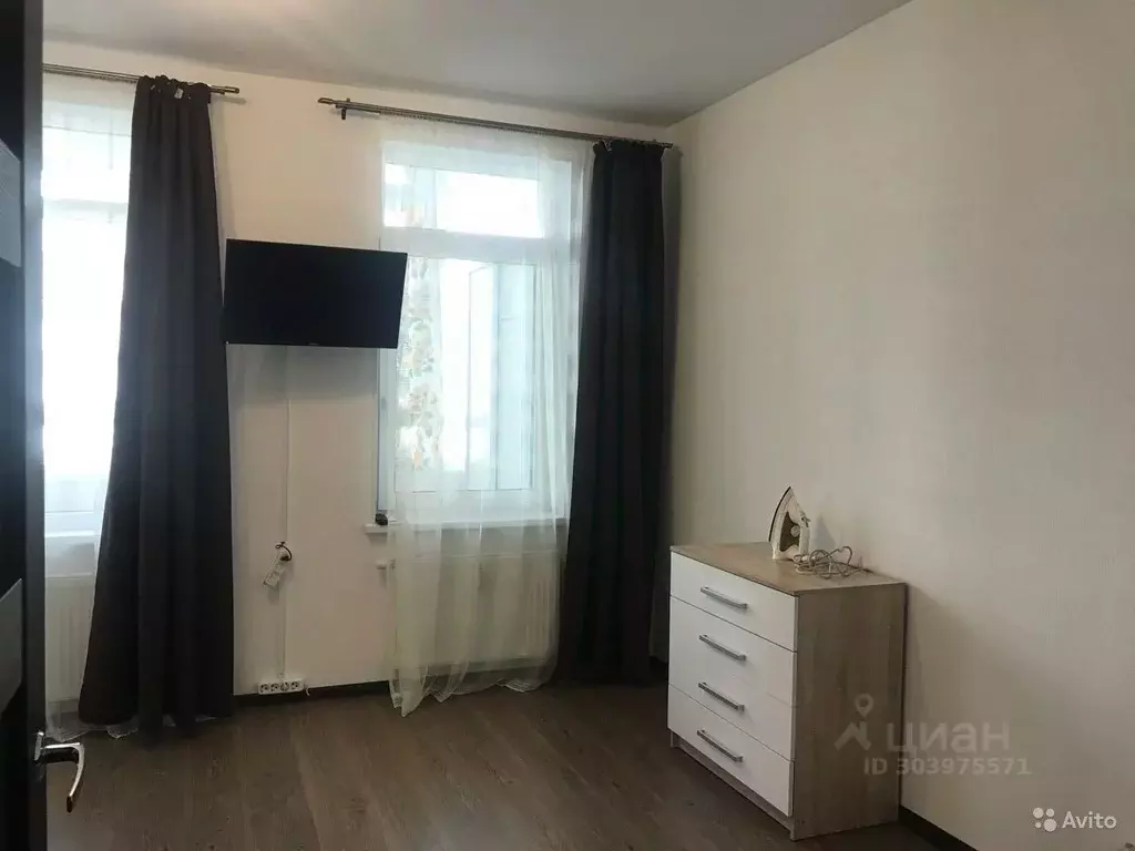 Студия Санкт-Петербург аллея Арцеуловская, 23к1 (29.0 м) - Фото 1