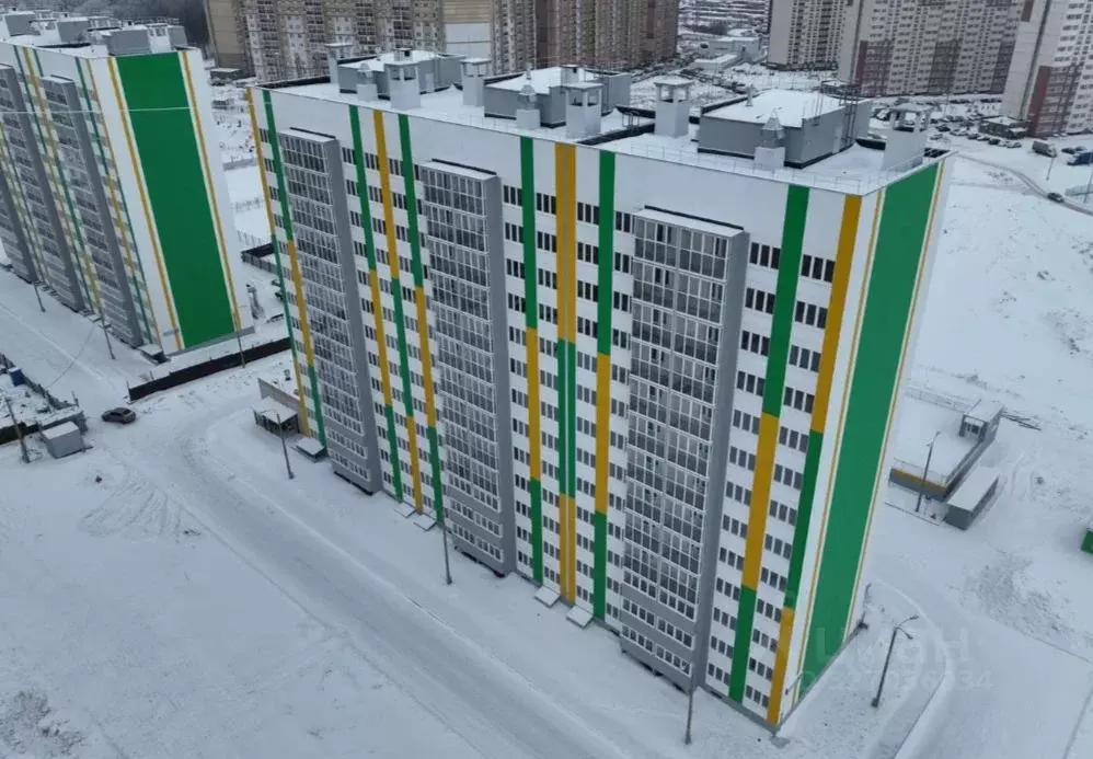 1-к кв. Чувашия, Чебоксары ул. Писателя Лаврентия Таллерова, 30 (37.2 ... - Фото 1