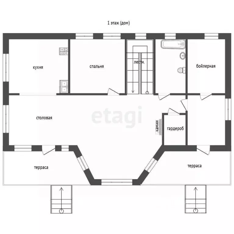 Дом в Московская область, Наро-Фоминский городской округ, д. ... - Фото 1