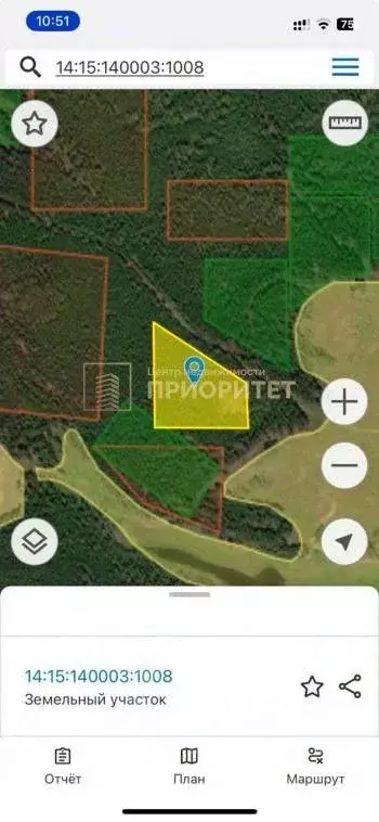 Участок в Саха (Якутия), Мегино-Кангаласский улус, Нижний Бестях пгт  ... - Фото 1