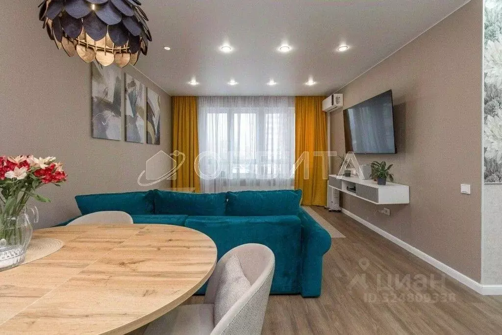 2-к кв. Тюменская область, Тюмень ул. Виктора Тимофеева, 10 (67.5 м) - Фото 2