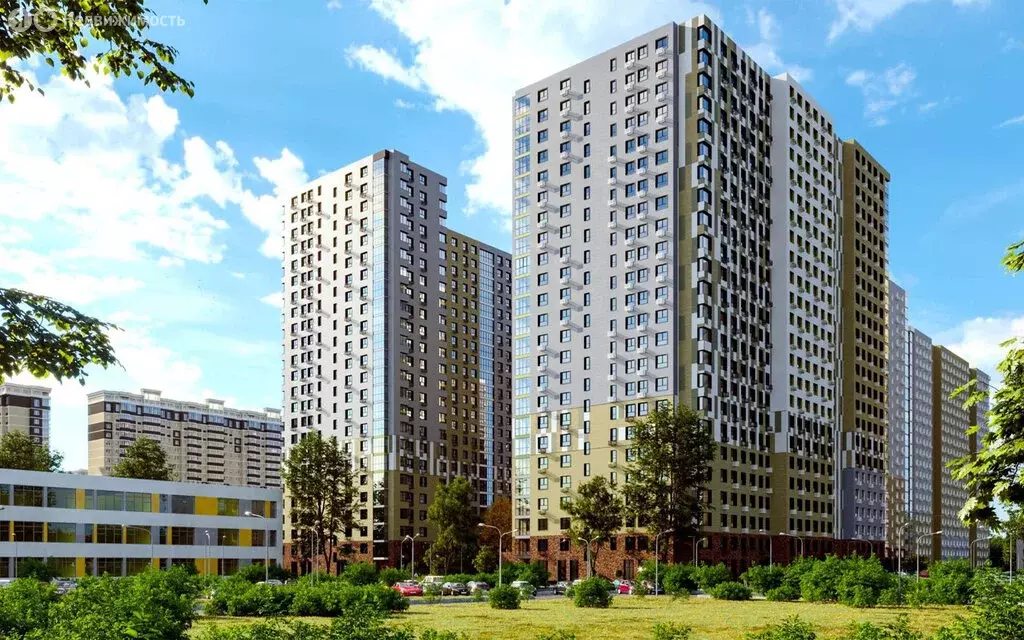 1-комнатная квартира: Красногорск, жилой комплекс Ильинойс, к1 (38 м) - Фото 0