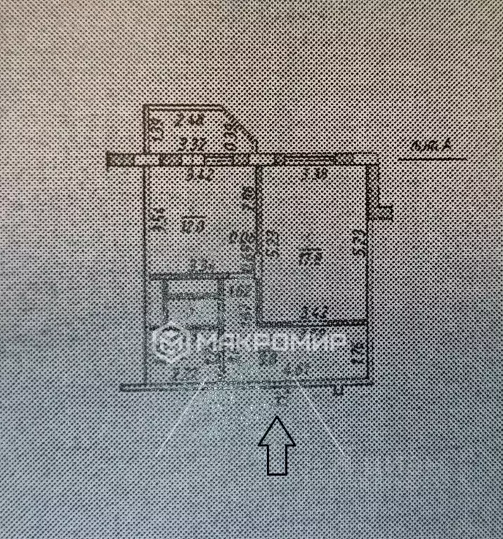 1-к кв. Орловская область, Орел Полесская ул., 57 (45.0 м) - Фото 1