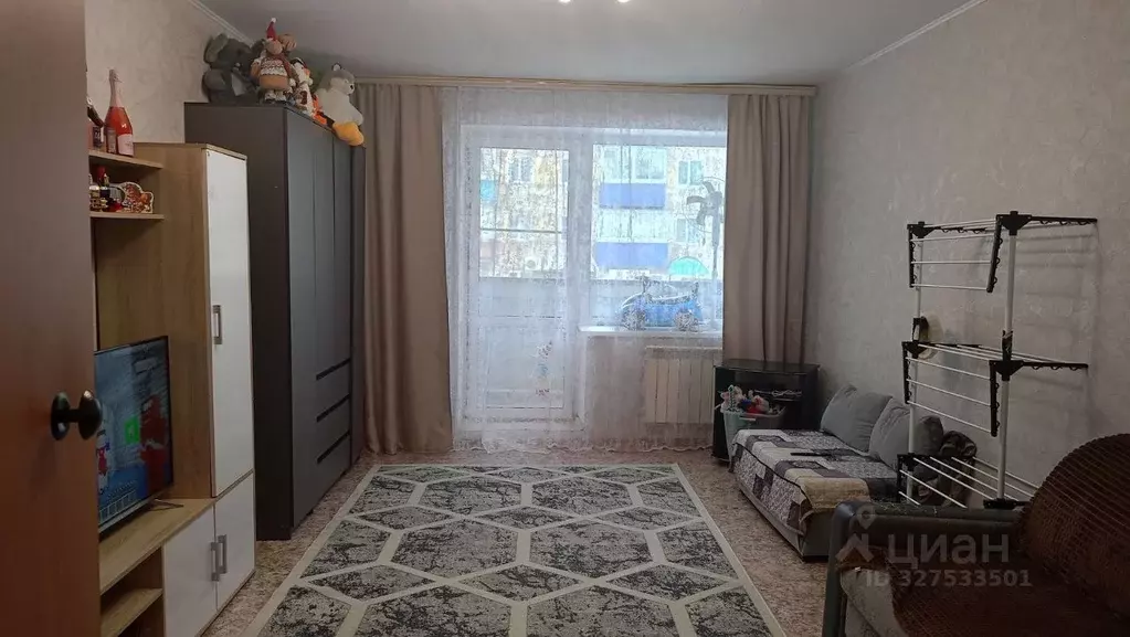 1-к кв. Еврейская автономная область, Облучье Кузнечная ул., 8 (35.2 ... - Фото 2