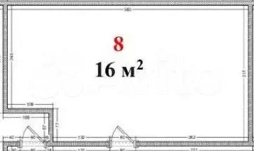 Квартира-студия, 16 м, 4/4 эт. - Фото 0