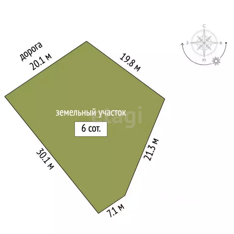 Участок в Крым, Кировский район, Старый Крым городское поселение ул. ... - Фото 2