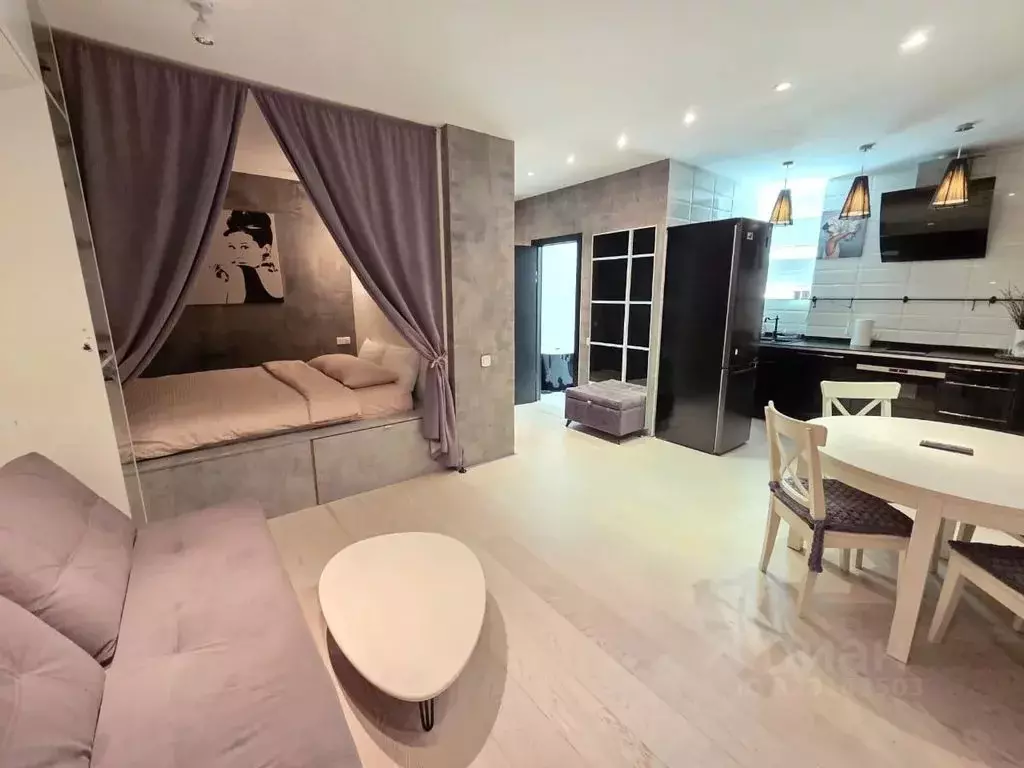 Студия Москва Миусская пл., 5 (39.0 м) - Фото 1