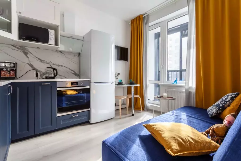 1-к кв. Санкт-Петербург дор. Торфяная, 13 (31.0 м) - Фото 0