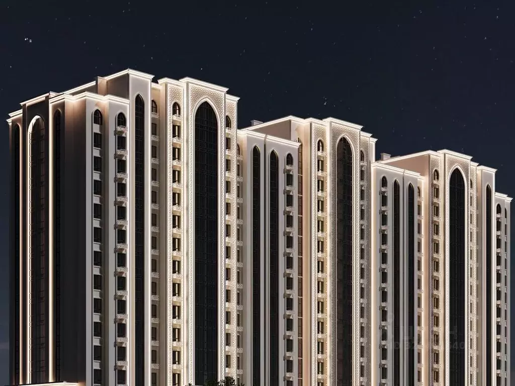 2-к кв. Чеченская республика, Грозный просп. В.В. Путина, 2 (50.0 м) - Фото 1